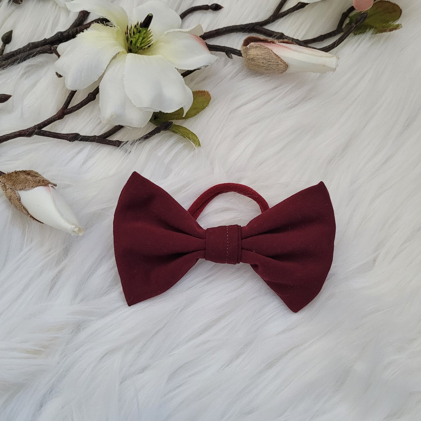 Haarschleifen mittel mit haargummi 5