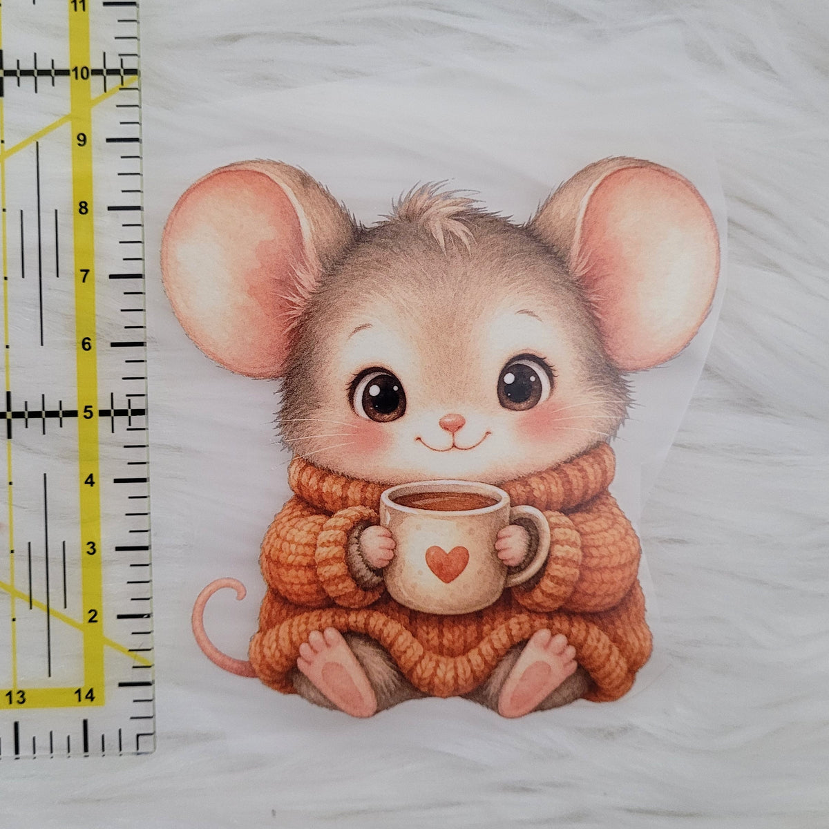 Bügelbild Maus