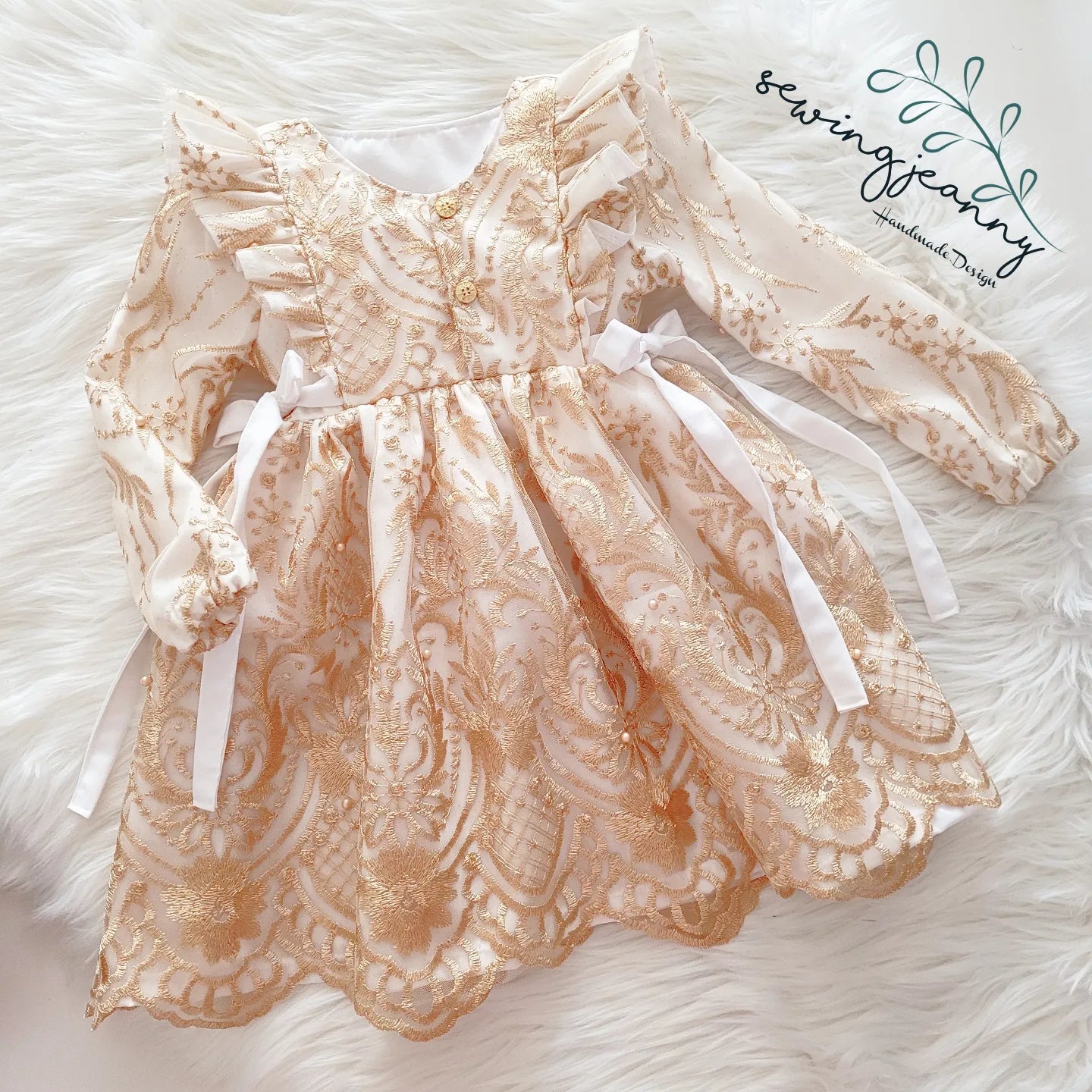 Tüll Rüschenkleid