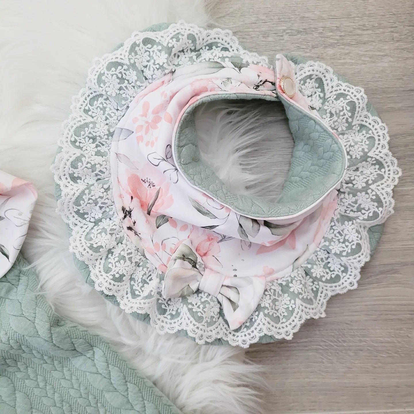 Rüschentuch Einheitsgröße