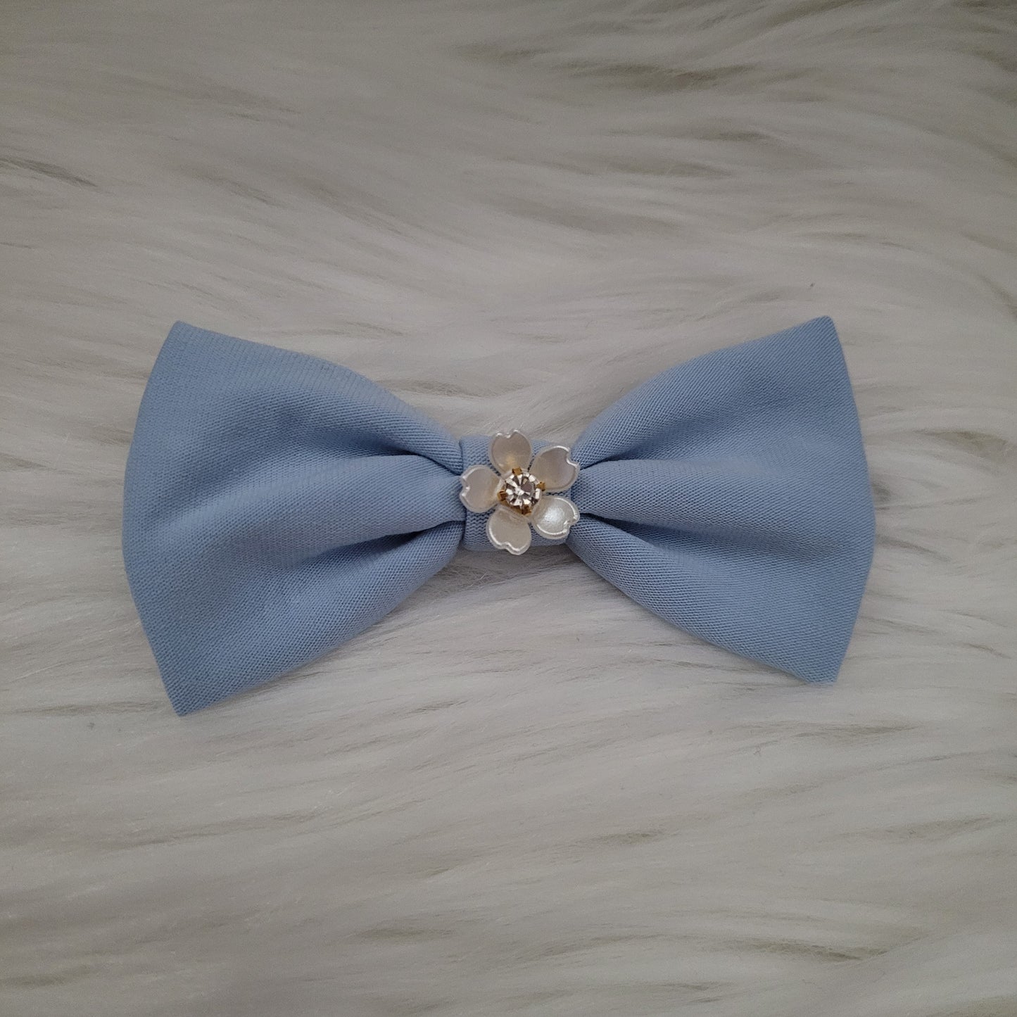 Haarschleifen mittel mit spange 120