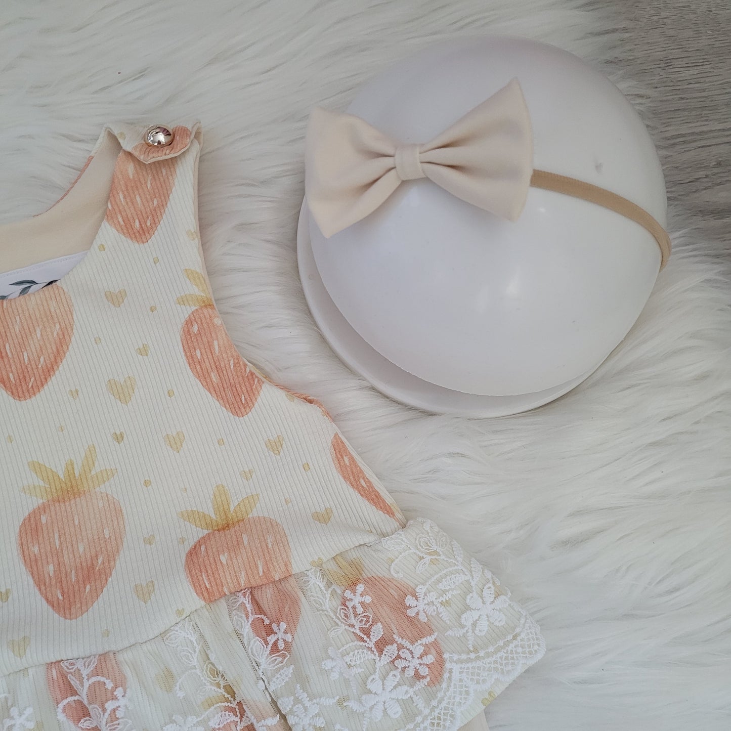 Baby Strampler 50-56 + kopfband geschenkt