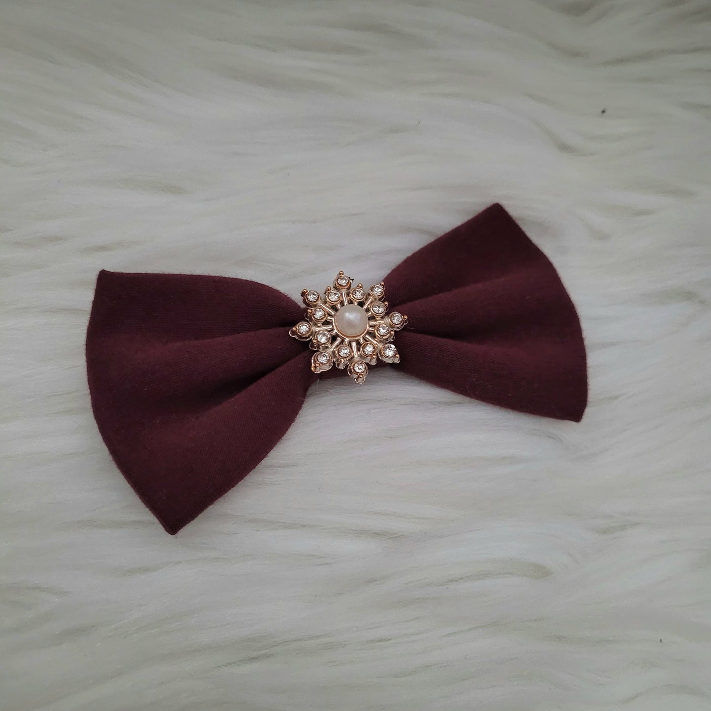 Haarschleifen mittel mit spange 105