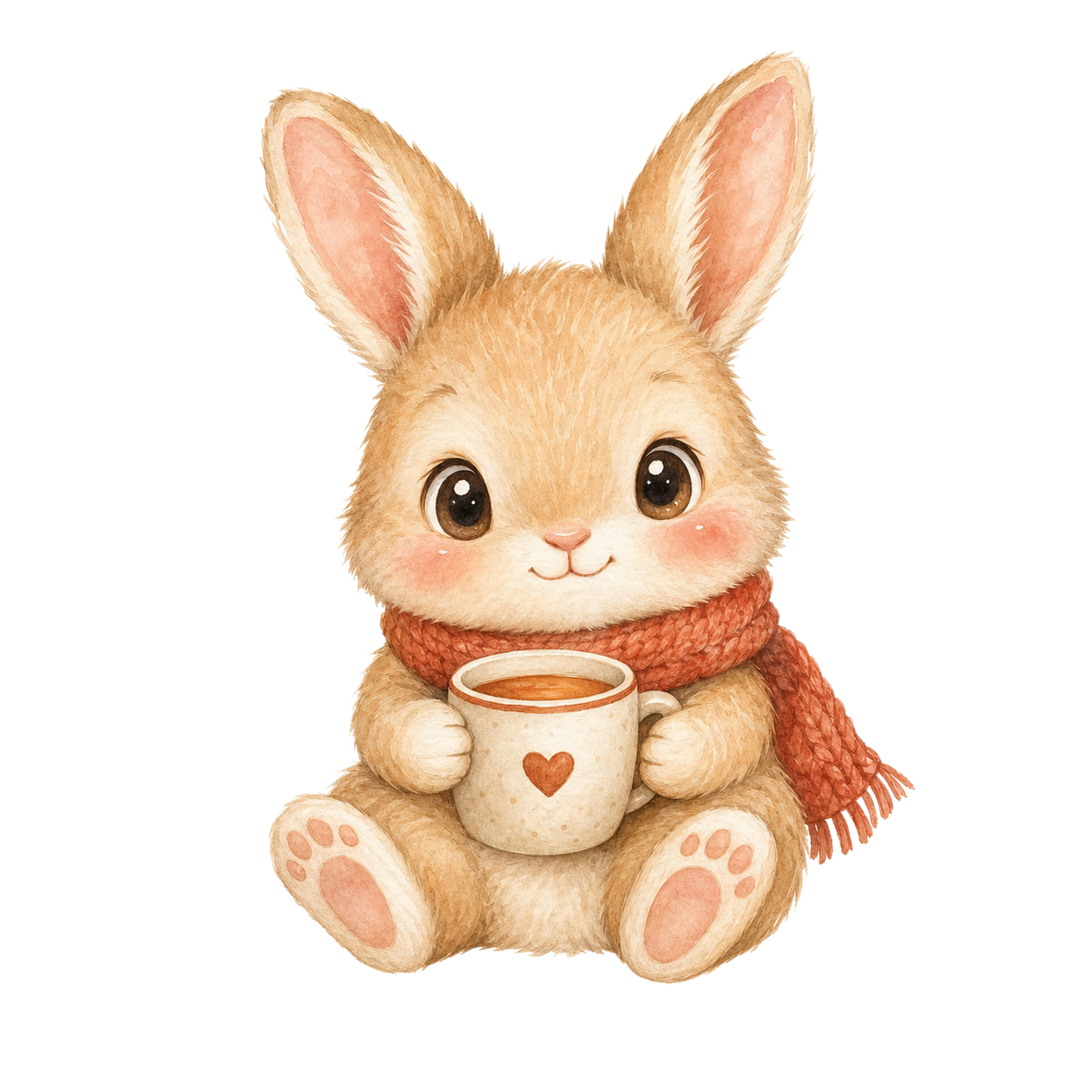 Bügelbild Hase