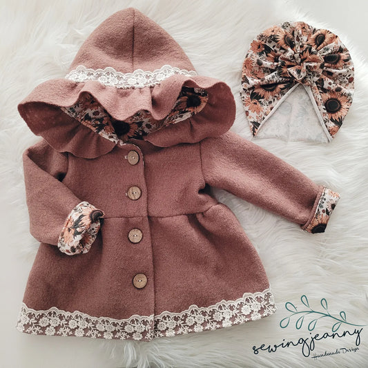 Cardigan + Bärchen Mütze o. Turban zum halben Preis