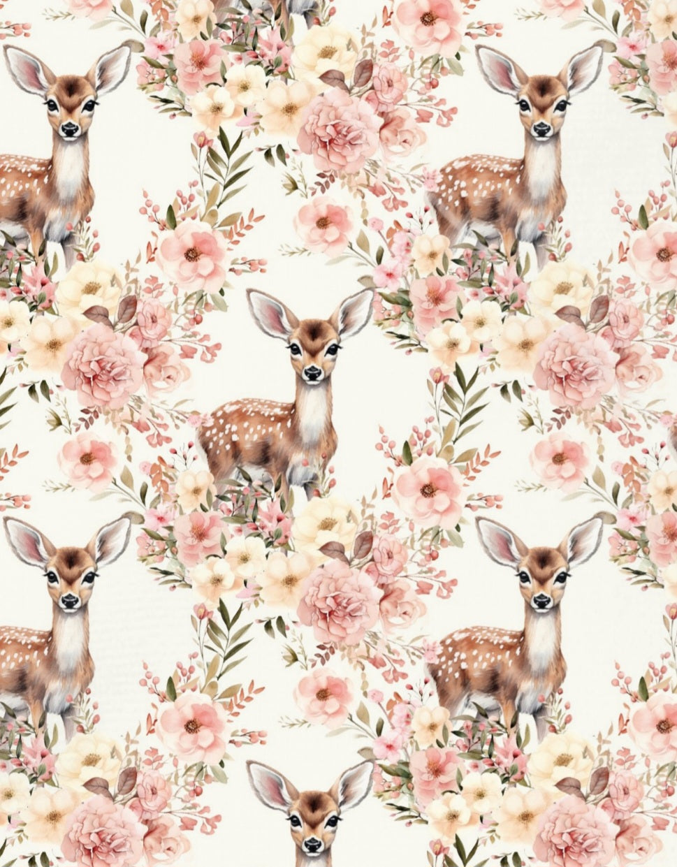 Jersey blumen reh