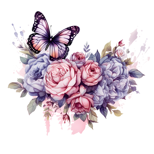 Bügelbild Schmetterling 5