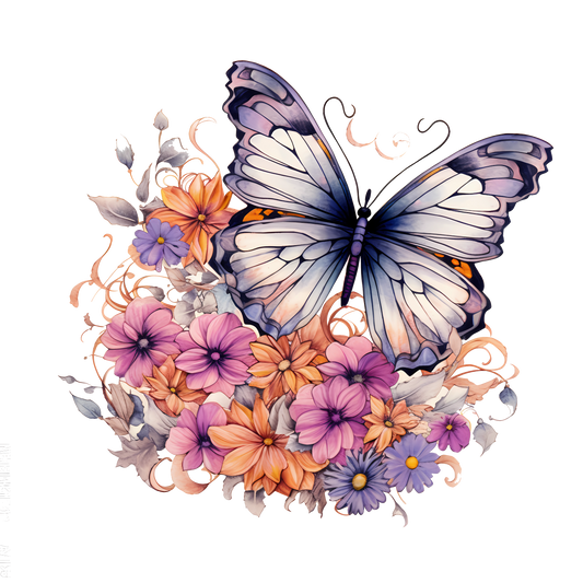 Bügelbild Schmetterling 1