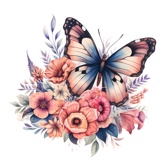 Bügelbild Schmetterling 2