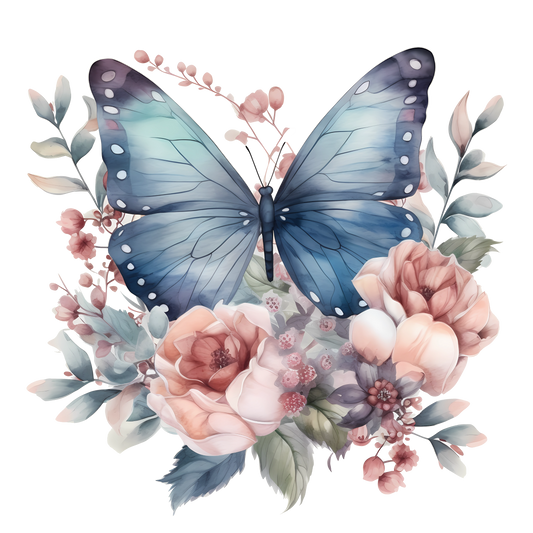Bügelbild Schmetterling 3