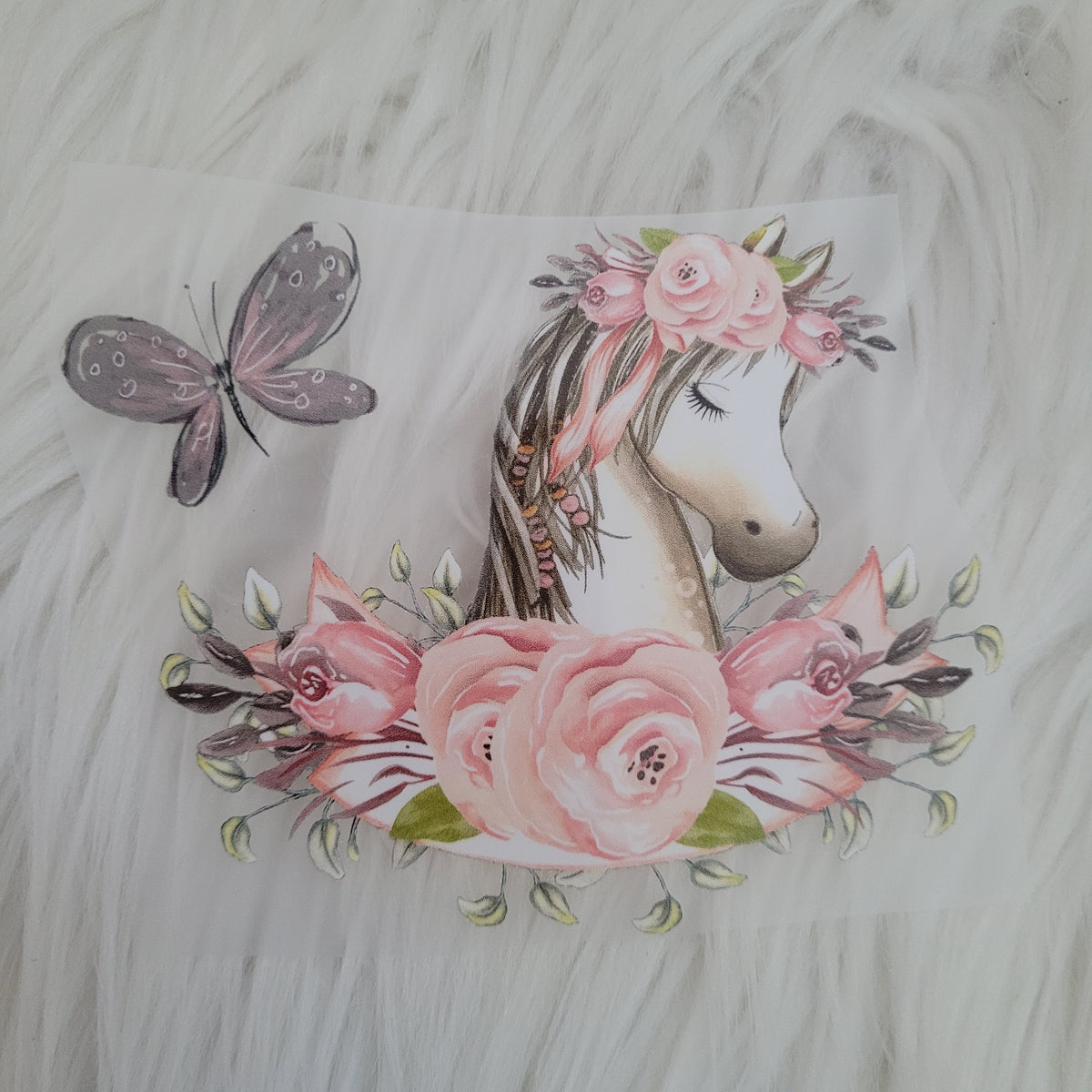 Bügelbild pony