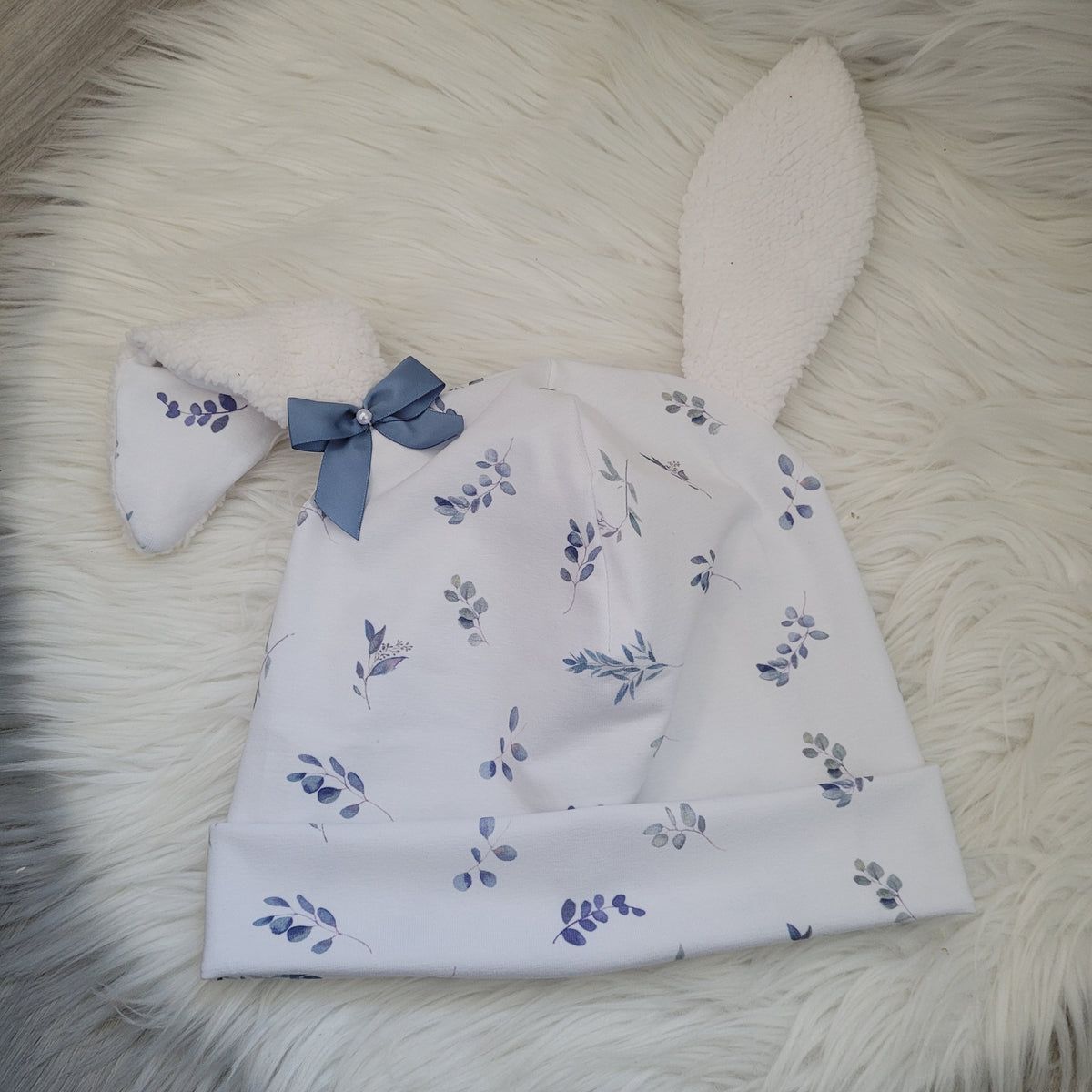 Beanie Hasen Ohren 52-55cm