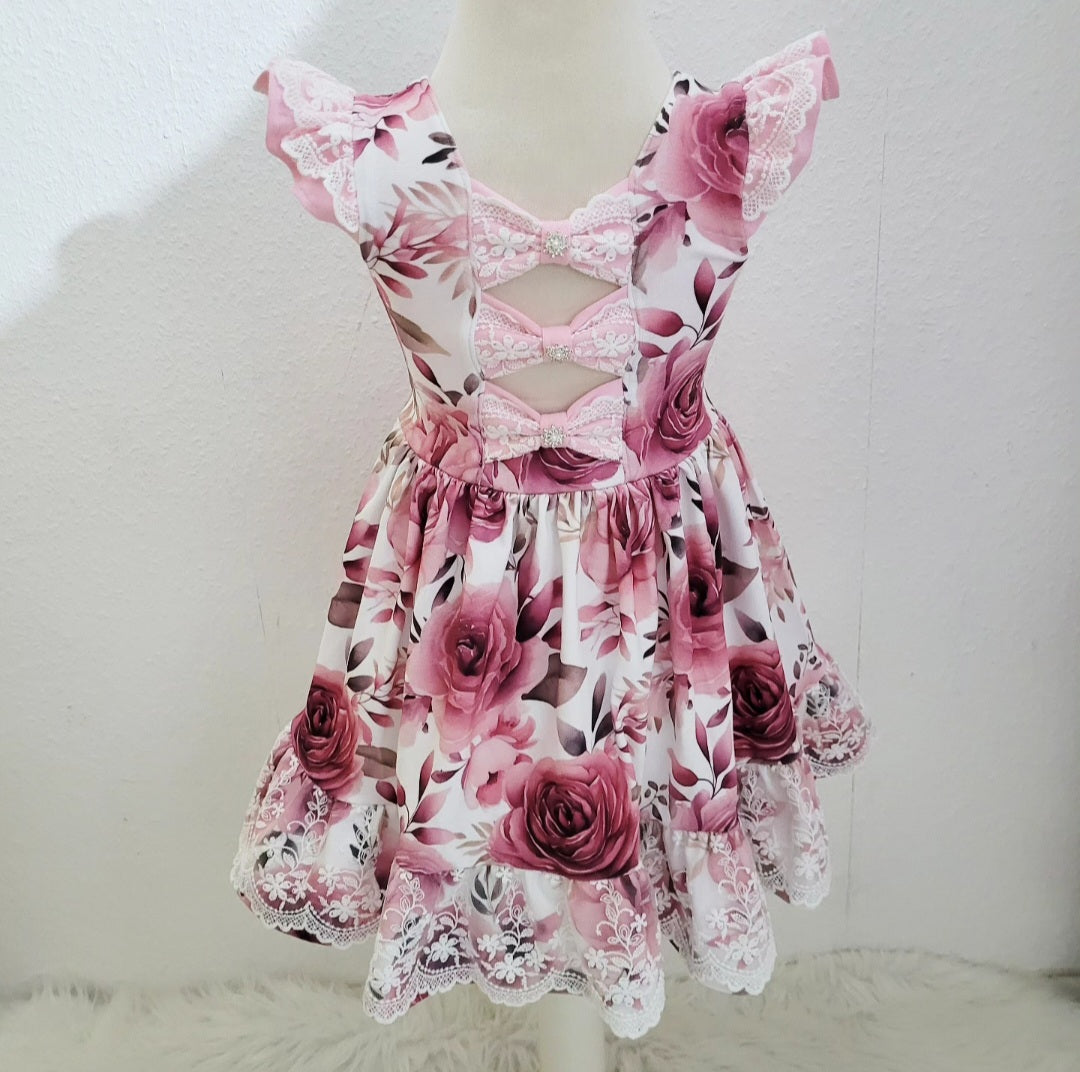 Aria bow dress