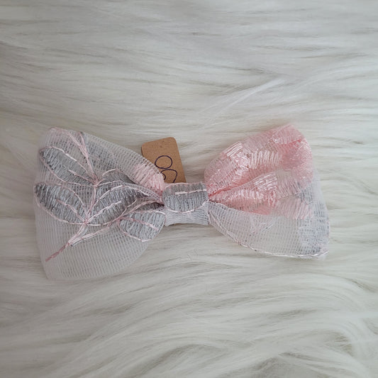 Haarschleife mittel mit spange 90