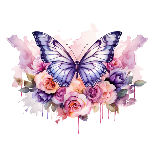 Bügelbild Schmetterling 9