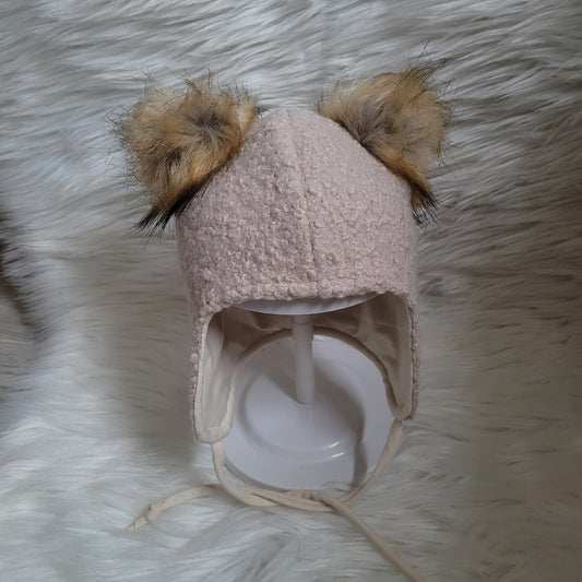 Bommel mütze 46-47cm kopfumfang