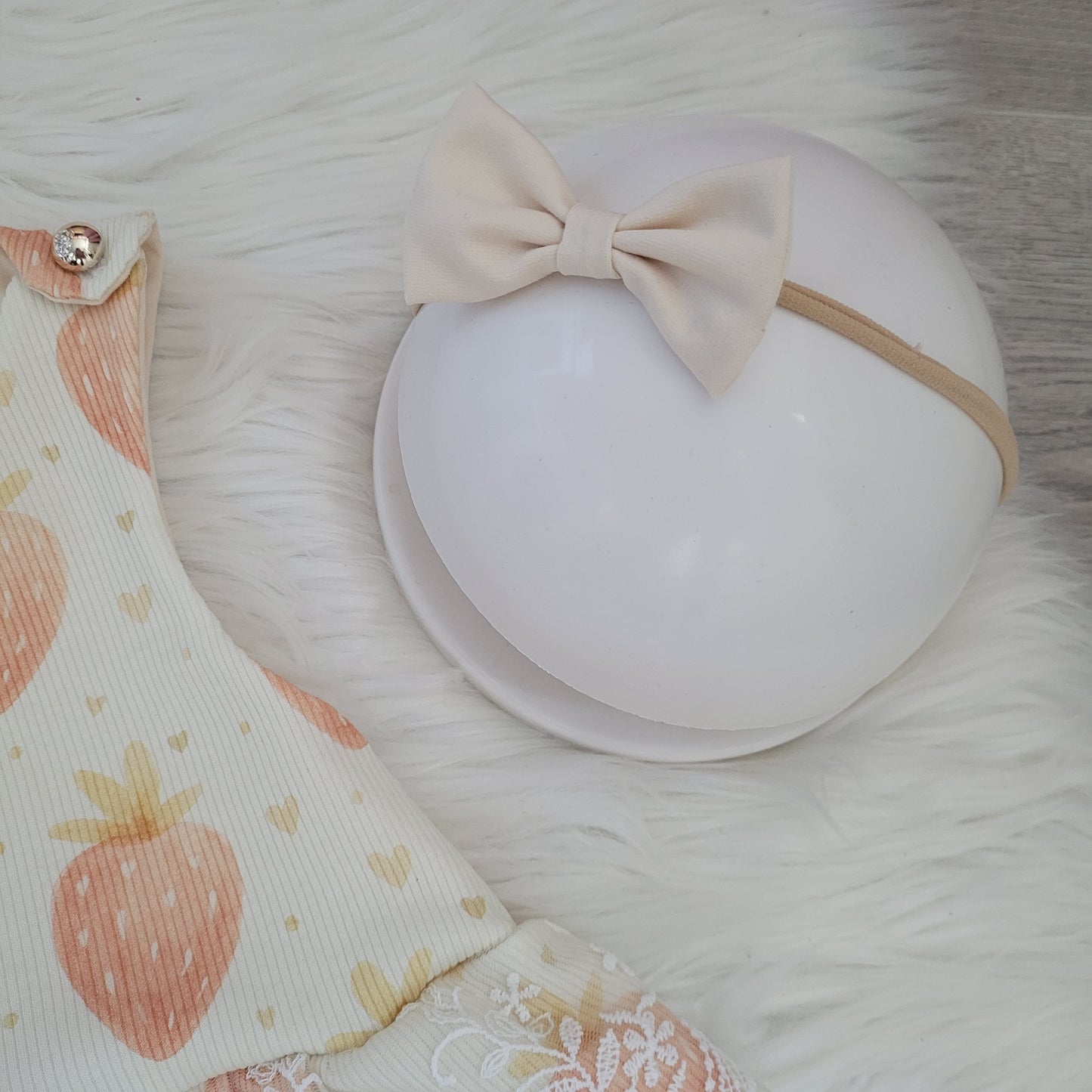 Baby Strampler 50-56 + kopfband geschenkt