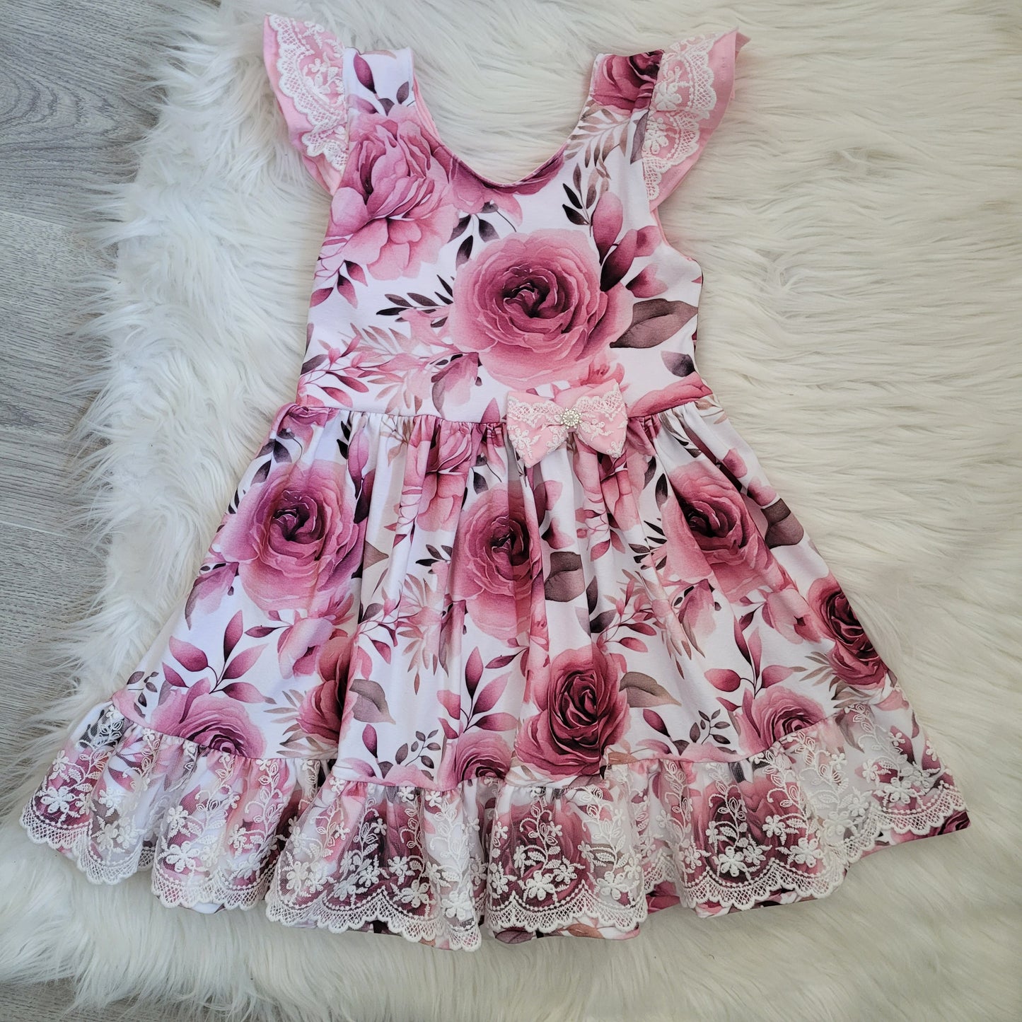 Aria bow dress