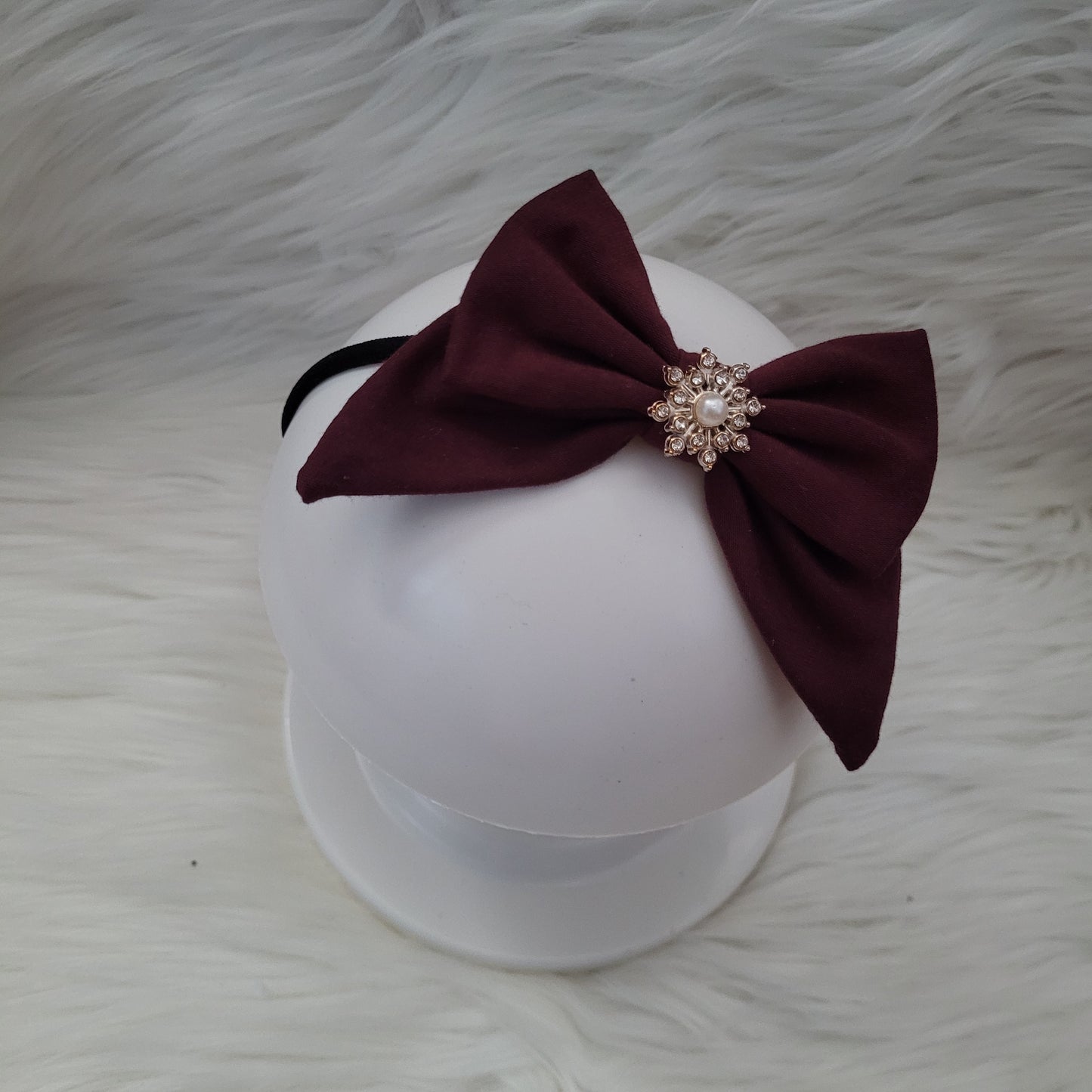 Haarschleifen mittel mit kopfband 110